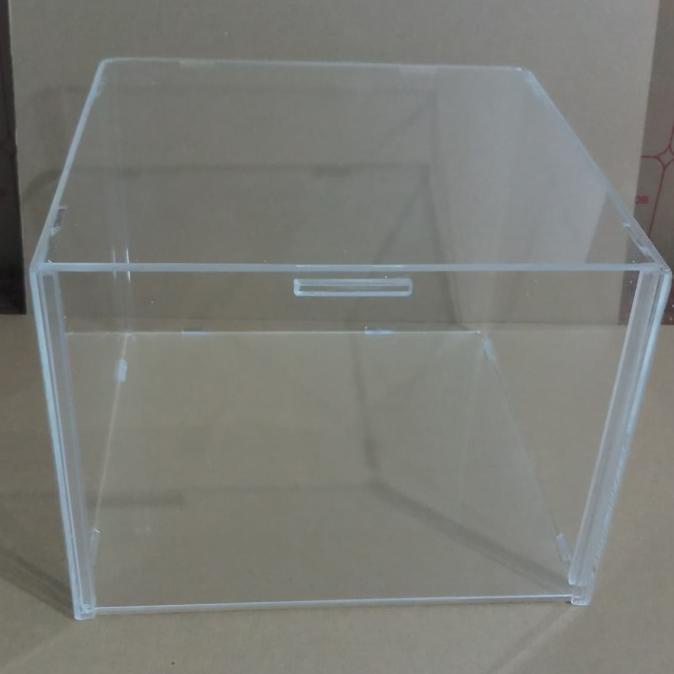 Office & Stationery | Document Organizer | Box Acrylic Sliding 15X15X15 | Best Seller