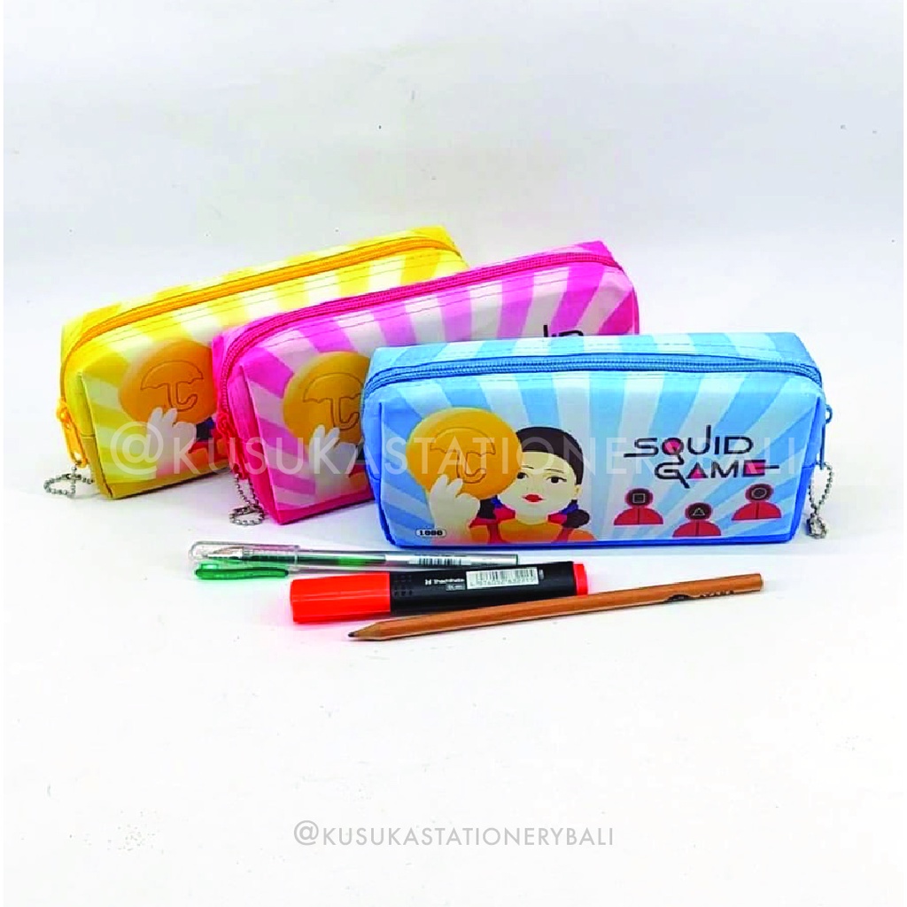 

TEMPAT PENSIL SLETING MOTIF SQUIT GAME 1090