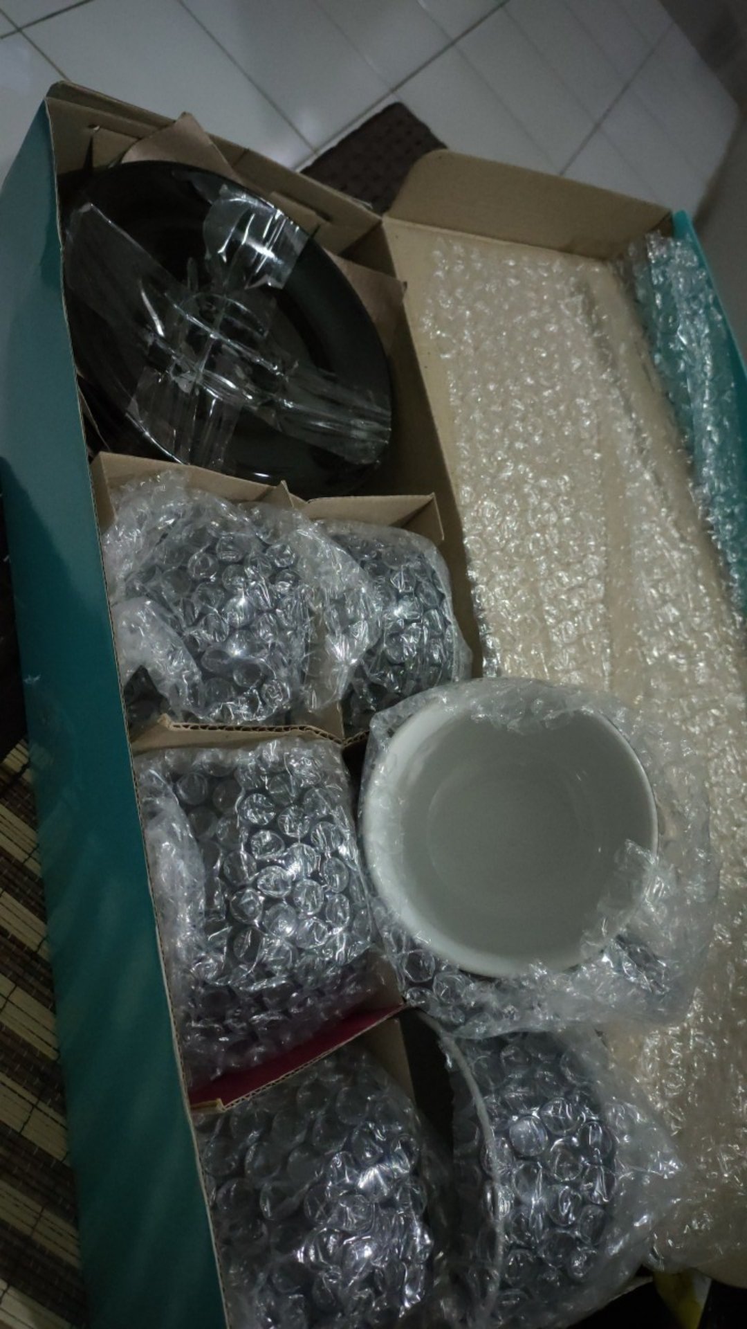 [ Best Seller ] 6 Pasang Cangkir Set Keramik Two Tone Kopin / Cangkir Teh Set / Cangkir Kopi