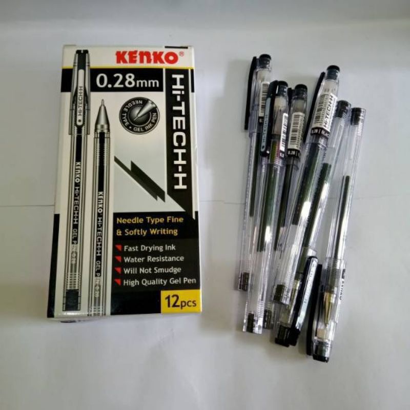 

Pulpen Pena Bolpoin Hi-Tech-H 0.28mm Kenko per pcs