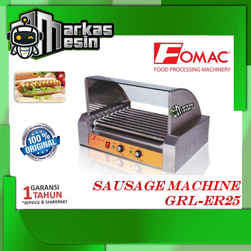 Mesin Sosis Hotdog / Hot Dog Maker GRL-ER25 FOMAC