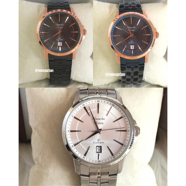 Alexandre Christie Rantai Pria Original AC 8655 MD