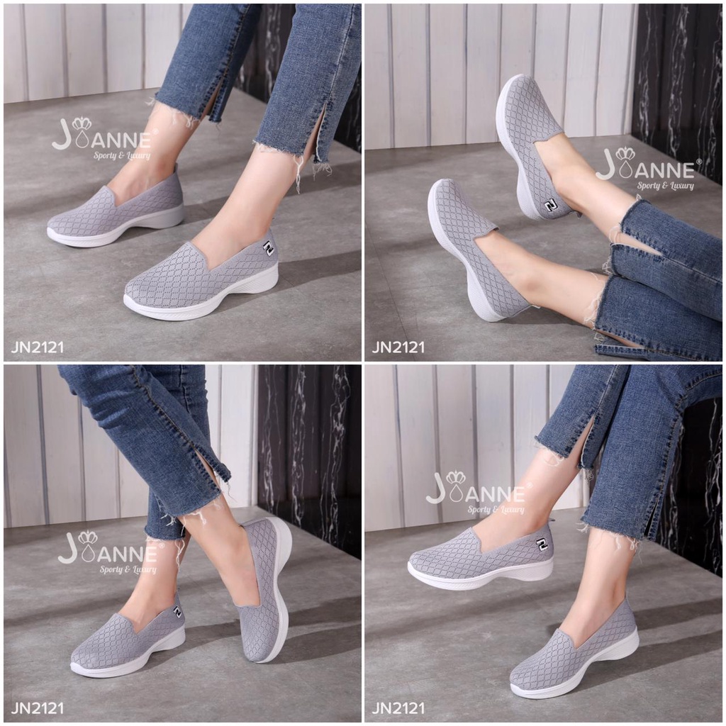 JOANNE FlyKnit Flat Shoes #JN2121 ORIGINAL