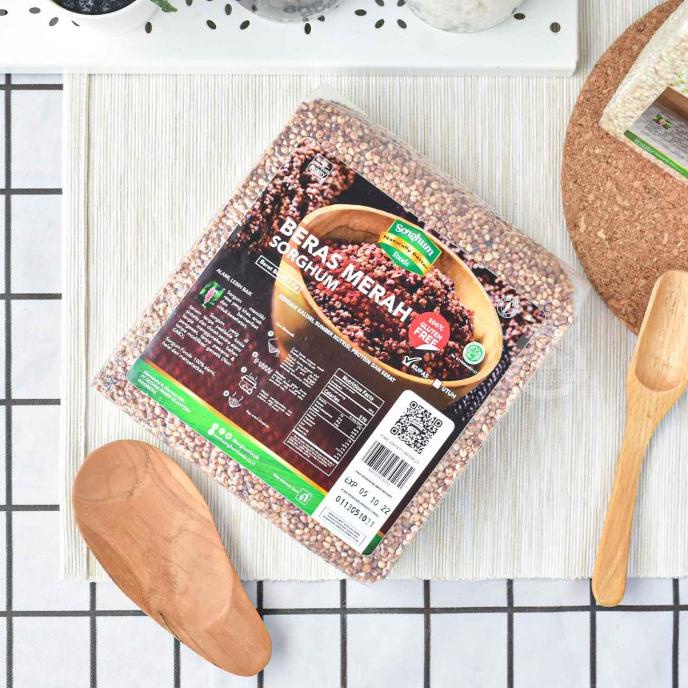 

Sorghum - Beras Merah Sorghum Kupas 1 Kg
