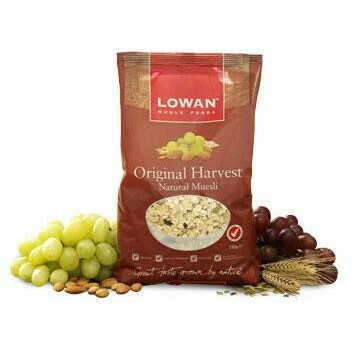 

LOWAN ORIGINAL HARVEST NATURAL MUESLI 1KG