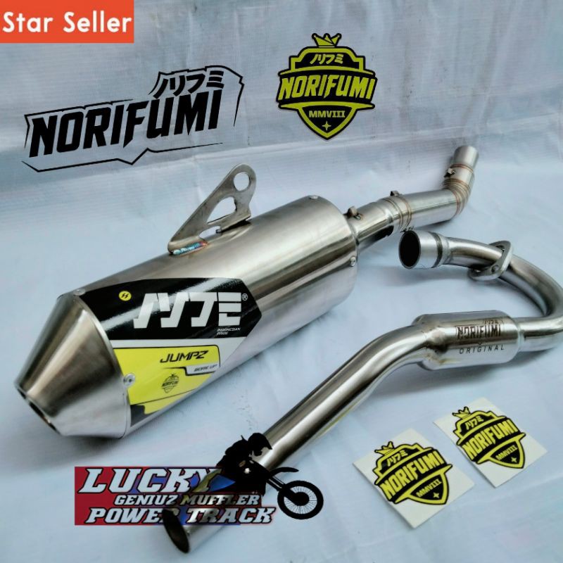 KNALPOT NORIFUMI JUMPZ KLX150 CRF DTRCKER
