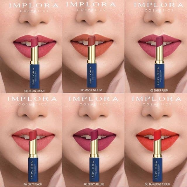 *galerybeautysemarang* Implora Intense Matte Lipstick/Lipstik Implora Murah/Lipstick Implora Original