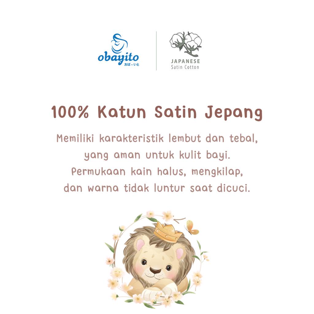 Obayito Guling Batita Bahan Katun Satin Jepang / Double Layer Terbaik