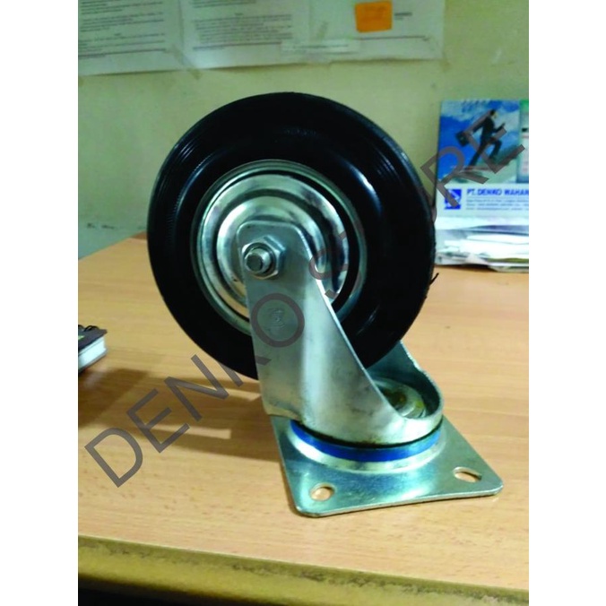:::::::] Roda Hidup 6"/ Caster Wheel Rubber Triple S Kapasitas 150kg