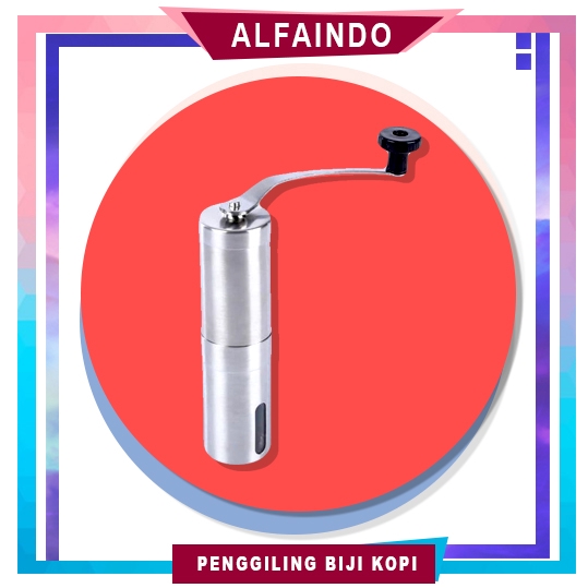 Alfaindo CBG002 - Penggiling Biji Kopi Stainless Steel