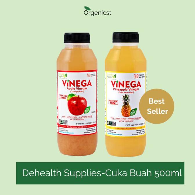 

Big Sale Dehealth Supplies VINEGA CUKA APEL - 500ml - Nanas organik Cuci Gudang Awal Tahun