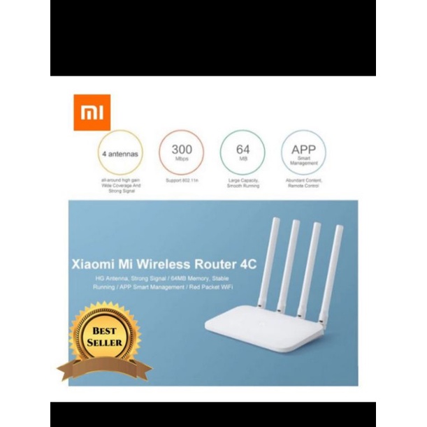 Xiaomi mi wifi 4c 300mbps router