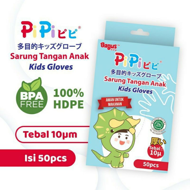 Sarung tangan plastik anak sekali pakai Bagus/sarung tangan plastik/sarung tangan sekali pakai