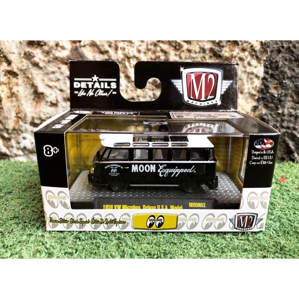 M2 Machines Special Mooneyes 1959 VW Microbus Deluxe USA Model
