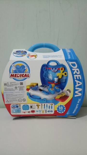 Dream medical koper mainan dokteran  / doctor set