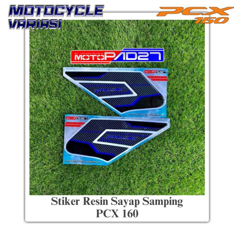 Stiker PCX 160 Stiker Sayap PCX 160 Stiker Body Samping PCX 160 Resin Premium