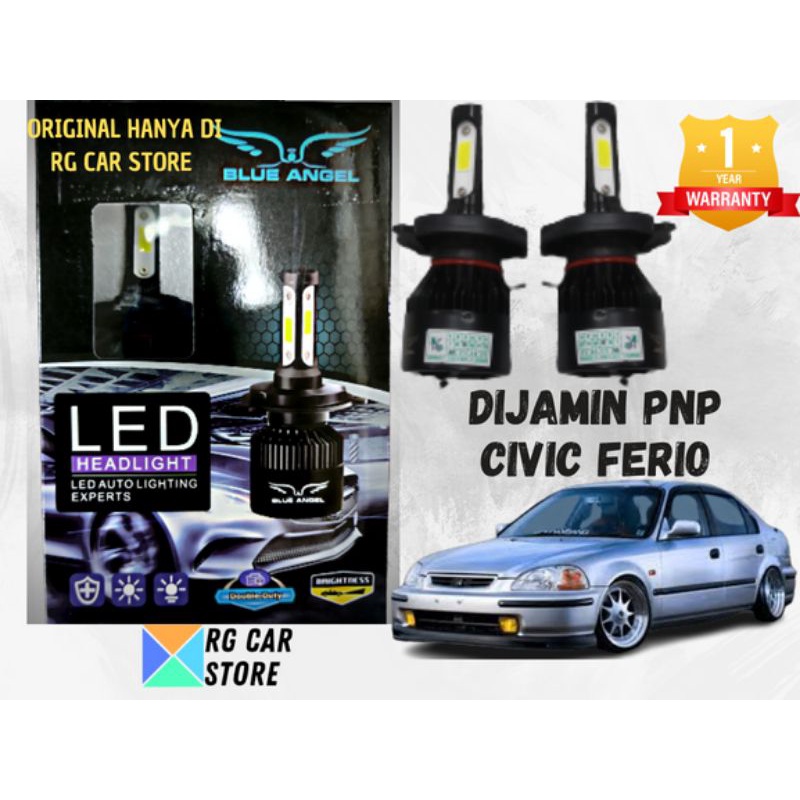 LED LAMPU UTAMA CIVIC FERIO GARANSI 1 TAHUN DIJAMIN PNP TINGGAL PASANG BERKUALITAS