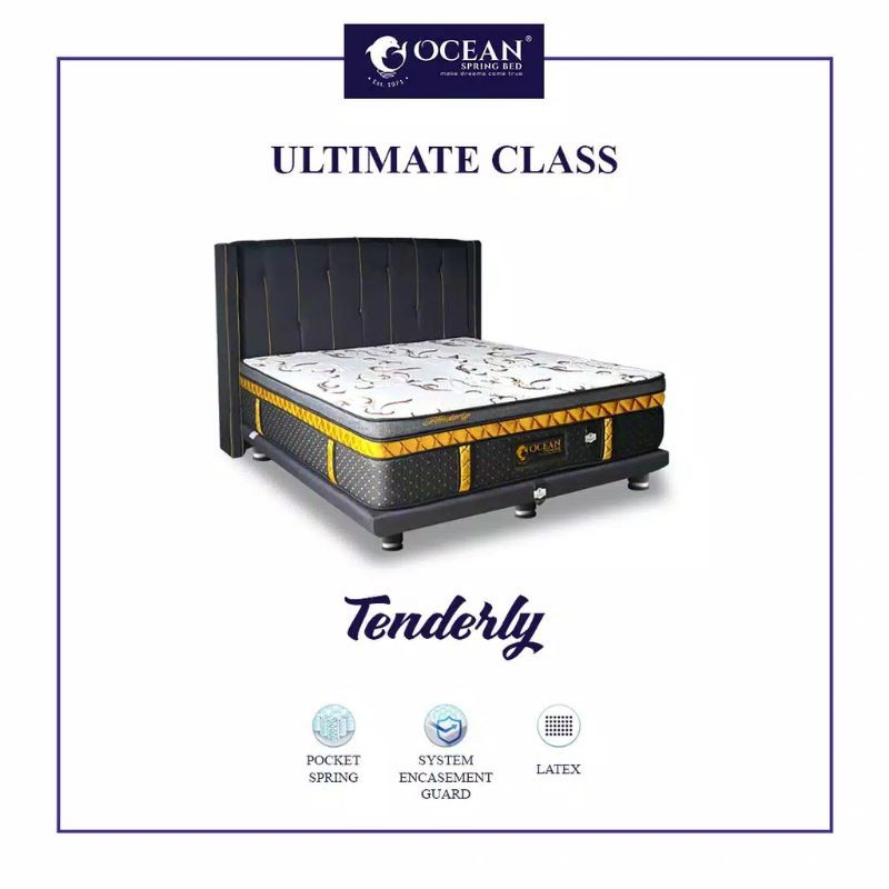 SPRINGBED/MATRAS OCEAN TENDERLY LATEX #1