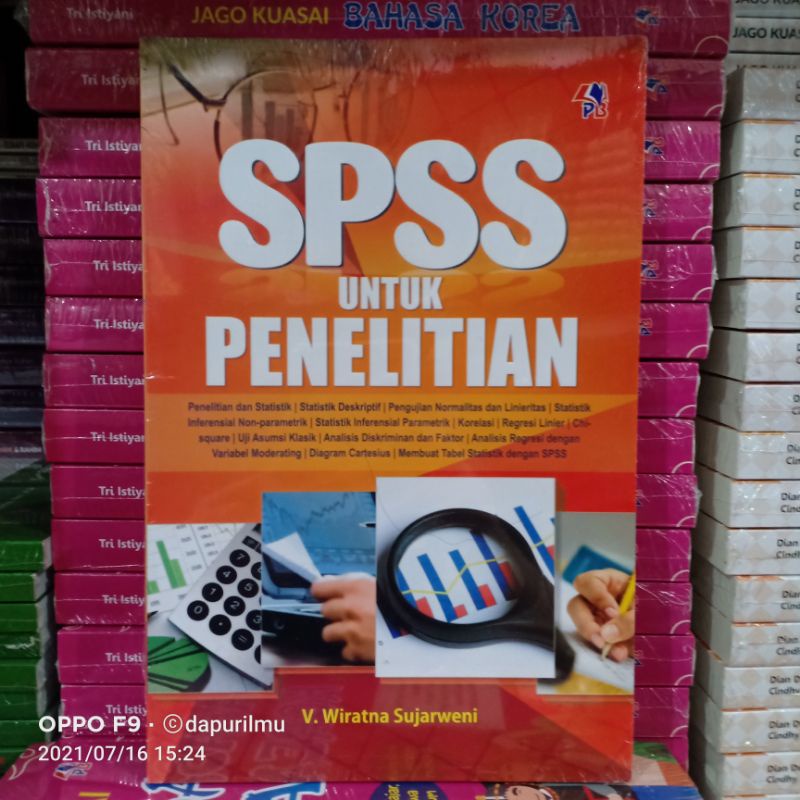 Buku Original: SPSS Untuk Penelitian  ( SPSS UNTUK PENELITIAN )