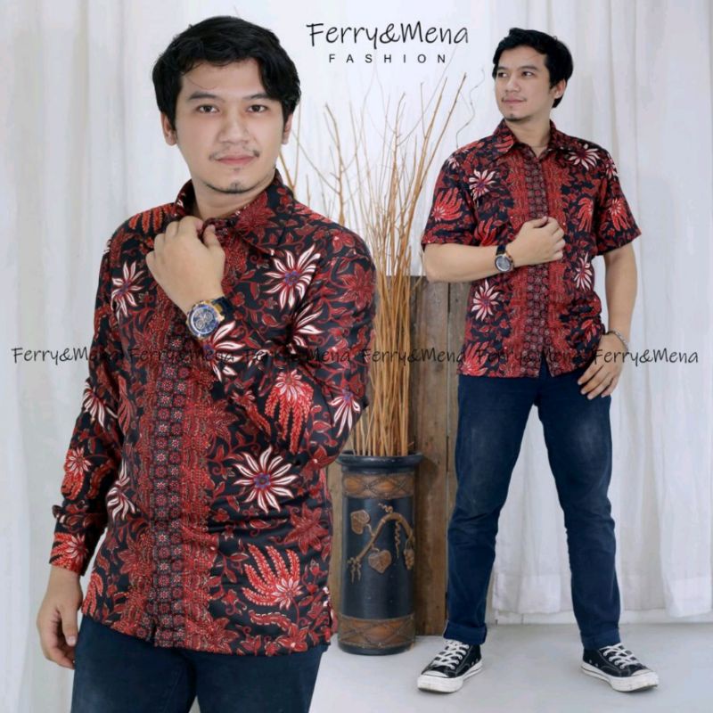 Kemeja Lengan Panjang VOL 2 Batik Kondangan  by tokozahra27