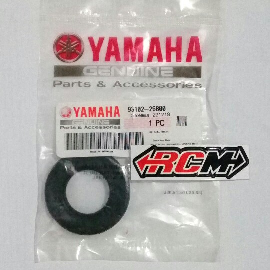 OIL SEAL SIL AS RODA BELAKANG MIO SPORTY SMILE FINO KARBU NOUVO UK 26 - 48 - 7 ORI YGP 93102-26800