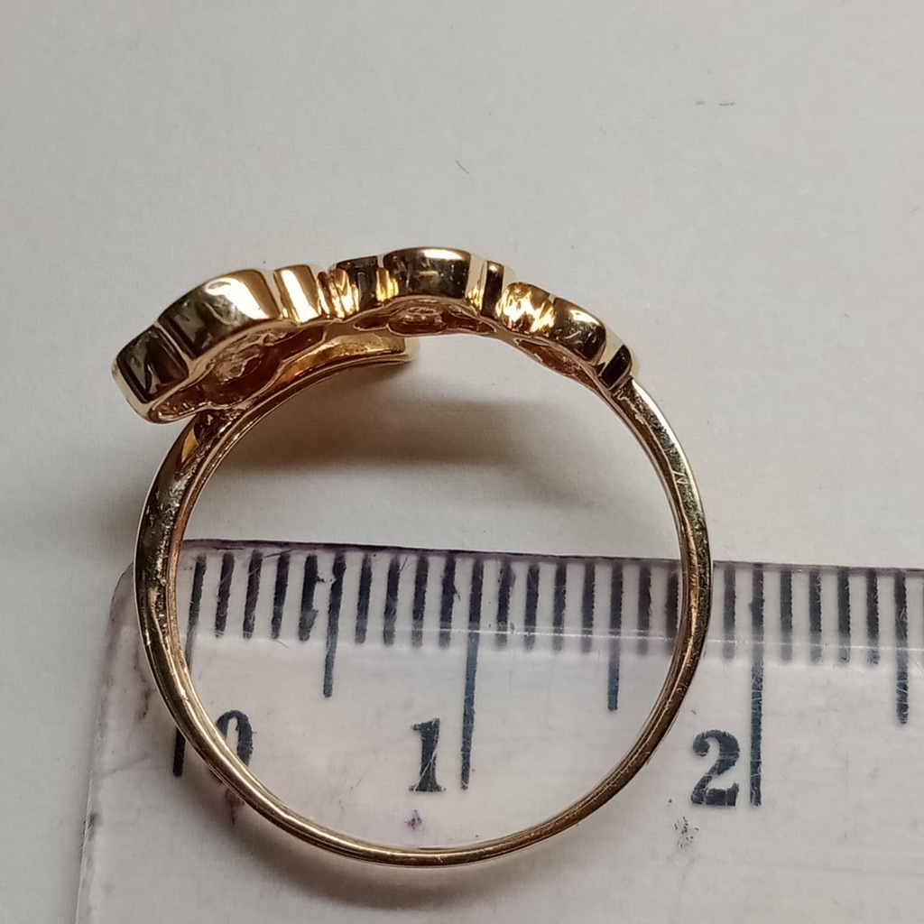 Cincin Emas 17K - 2.65 gr Kadar 750 - 419