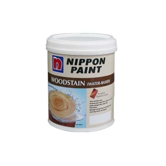 CAT WOODSTAIN (Plitur Kayu Campuran Air) NIPPON PAINT - 1kg