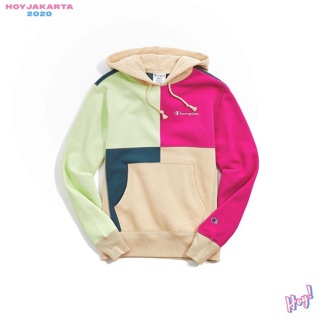 urban outfitters champion colorblock hoodie