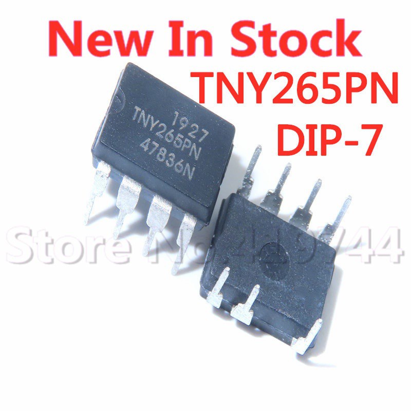 5pcs Ic TNY265PN TNY265P TNY265P TNY265 DIP-7 power