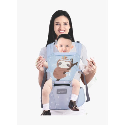 Gendongan Bayi Omiland Sloth series HIPSEAT 6 Posisi OB15151-15152