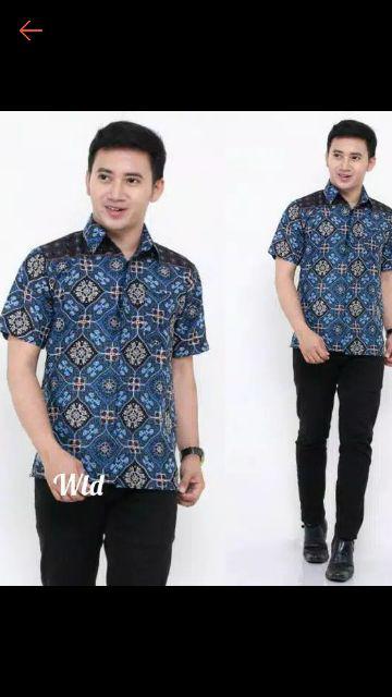 Kemeja Batik Motif Cr-mix