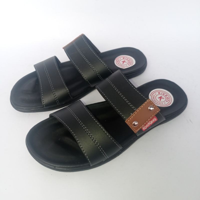 Sandal slide pria sandal selop kasual sandal lebaran terbaru 2021 kasual santai