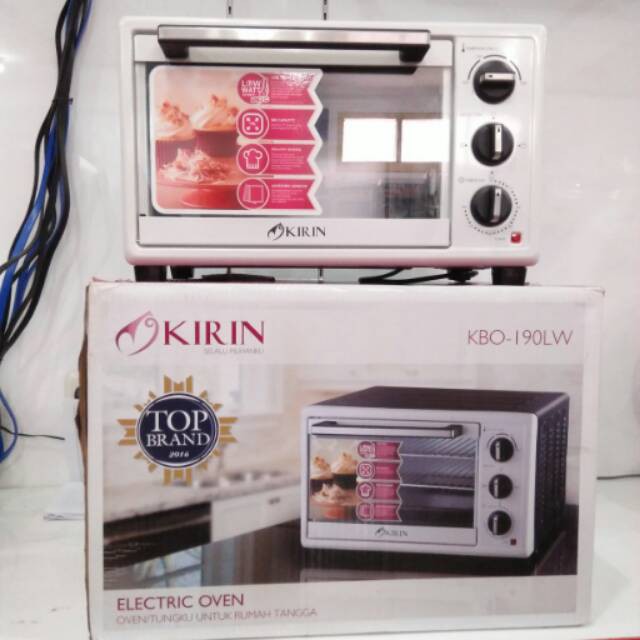 Oven Kirin Elektrik 19 Liter KBO-190LW 190 LW