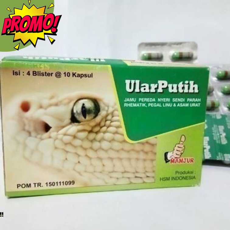 KAPSUL ULAR PUTIH KAPSUL ORIGINAL ASLI 3X LEBIH AMPUH DARI asamulin