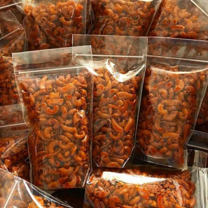 

Makaroni pedas daun jeruk 100gram