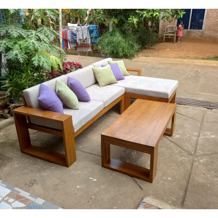 Kursi Tamu Sudut Minimalis Kursi Sofa Furniture Jepara