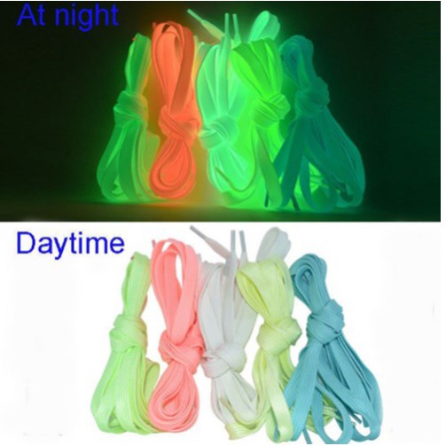 Tali Sepatu Nyala Luminous Glow in The Dark 2PCS