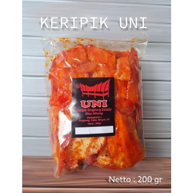 

Keripik Singkong Balado Uni