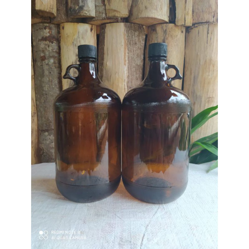 Botol.Kaca.Coklat.4liter