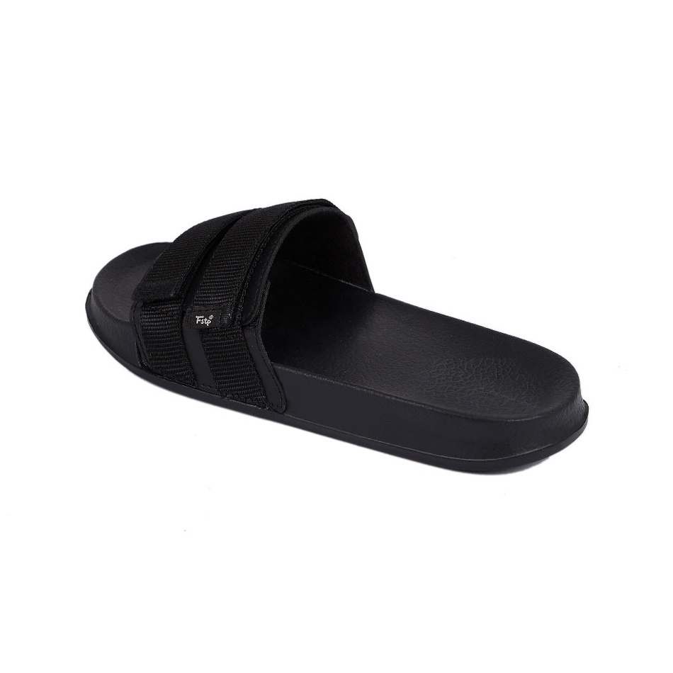 MONO ARMY ORIGINAL x FOOTSTEP Sandal Casual Hitam Pria Sendal Slide Jalan Santai Harian Slippers Hangout Main Kondangan Lebaran Slop Selop Karet Premium Slip On Remaja Dewasa Flip Flop Kerja Formal Sport Fashion Men Footwear Keren Terbaru Kekinian Branded