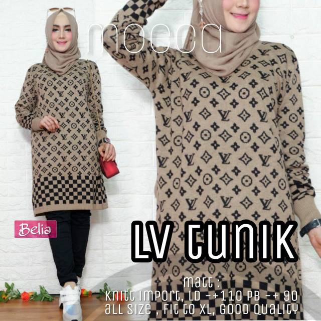 RESTOCK (09-01-2020) LV TUNIK RAJUT IMPORT