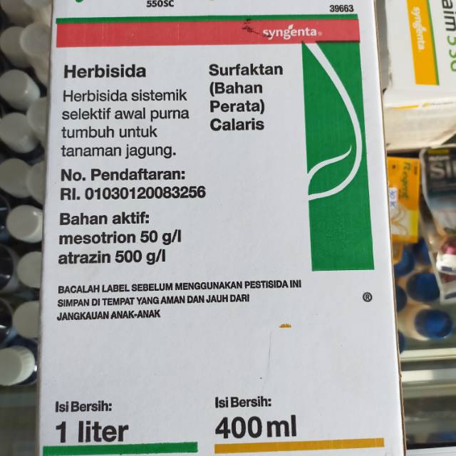 Herbisida Calaris 1 liter Herbisida Selektif Jagung Original