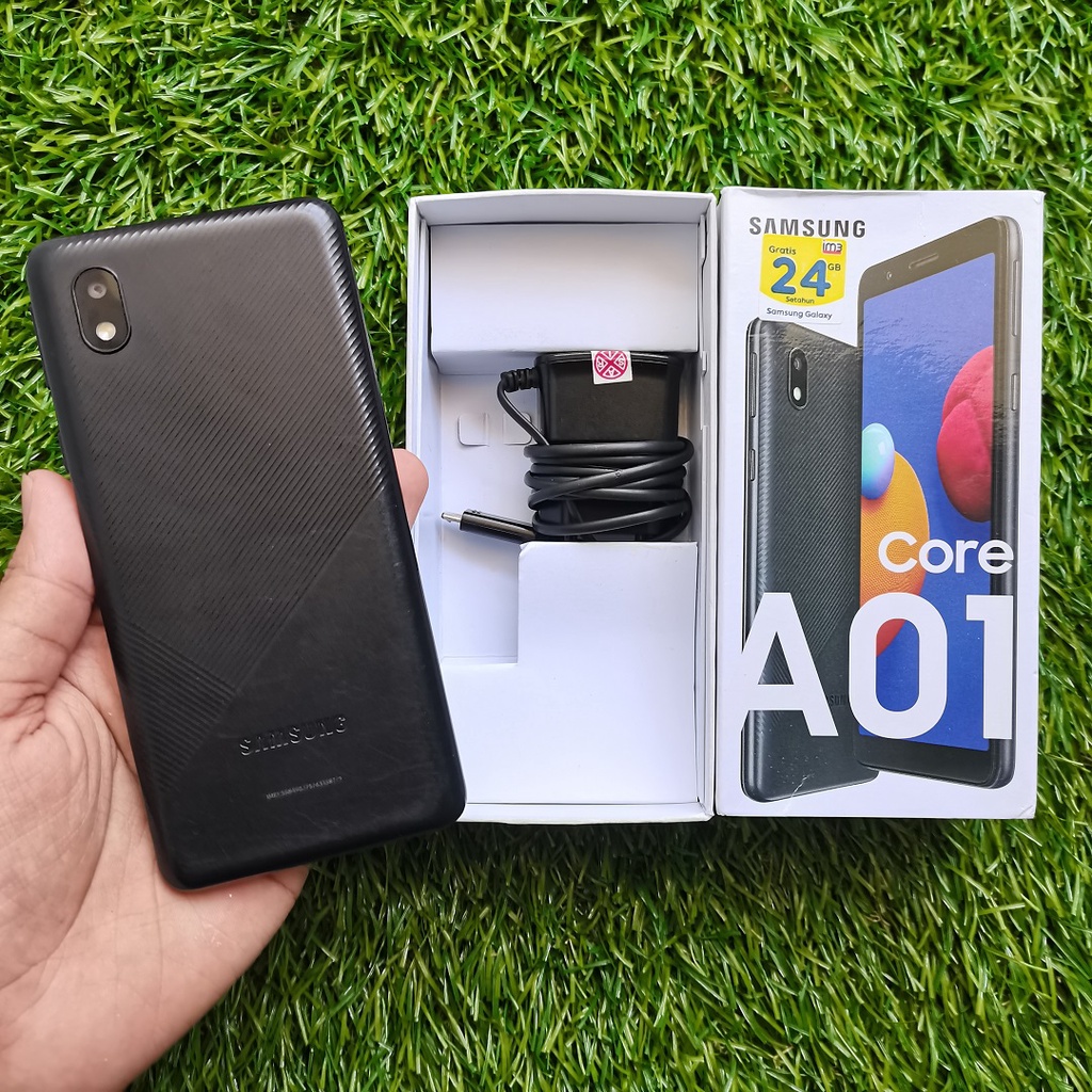 HANDPHONE SAMSUNG A01 CORE 2/32GB FULLSET SECOND SEKEN BEKAS MURAH-4
