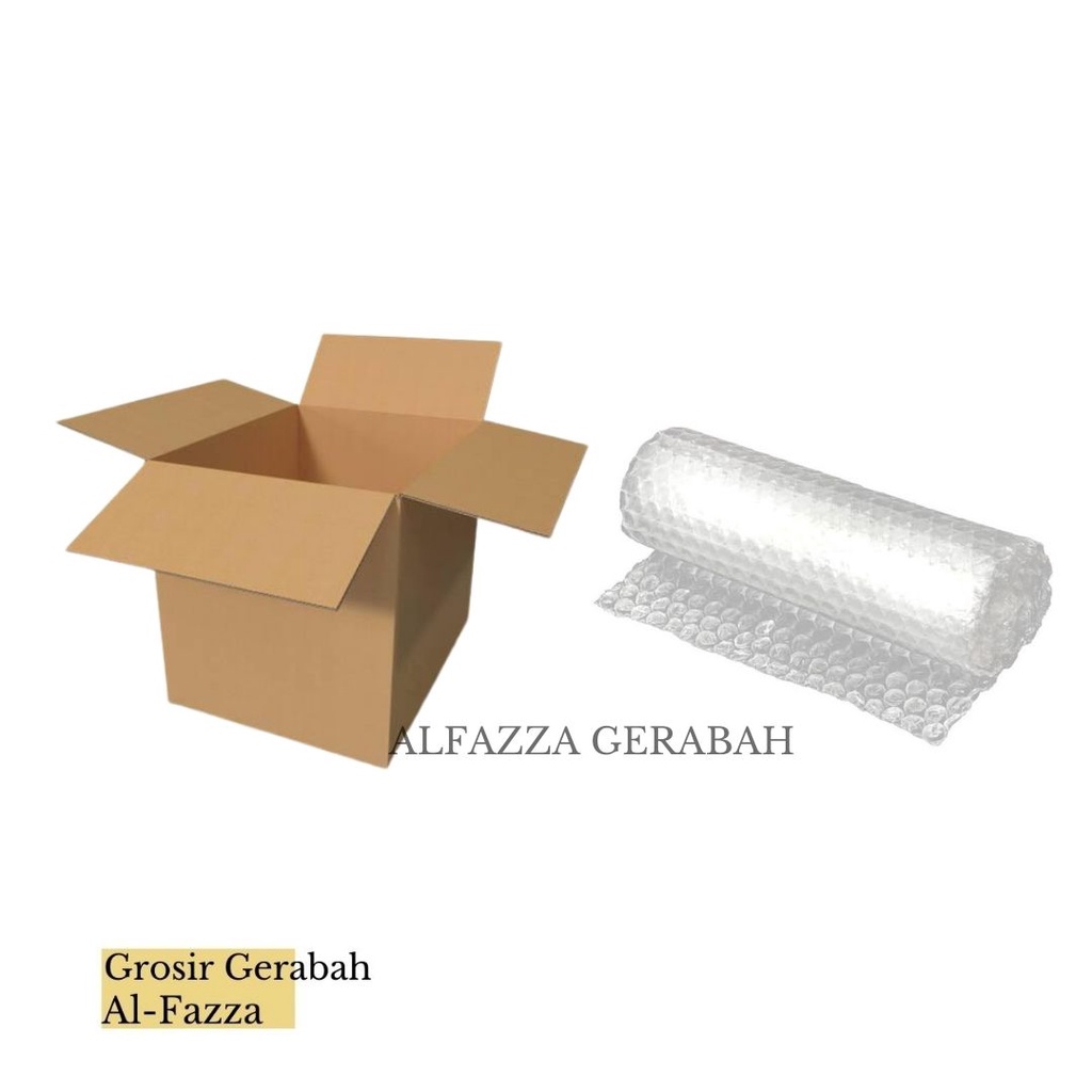 

TAMBAHAN PACKING KARDUS/BUBBLE WRAP/ KARDUS DAN BUBBLE WRAP