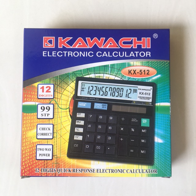 

KALKULATOR 512 || 12 Digits|| 99STP|| Check correct