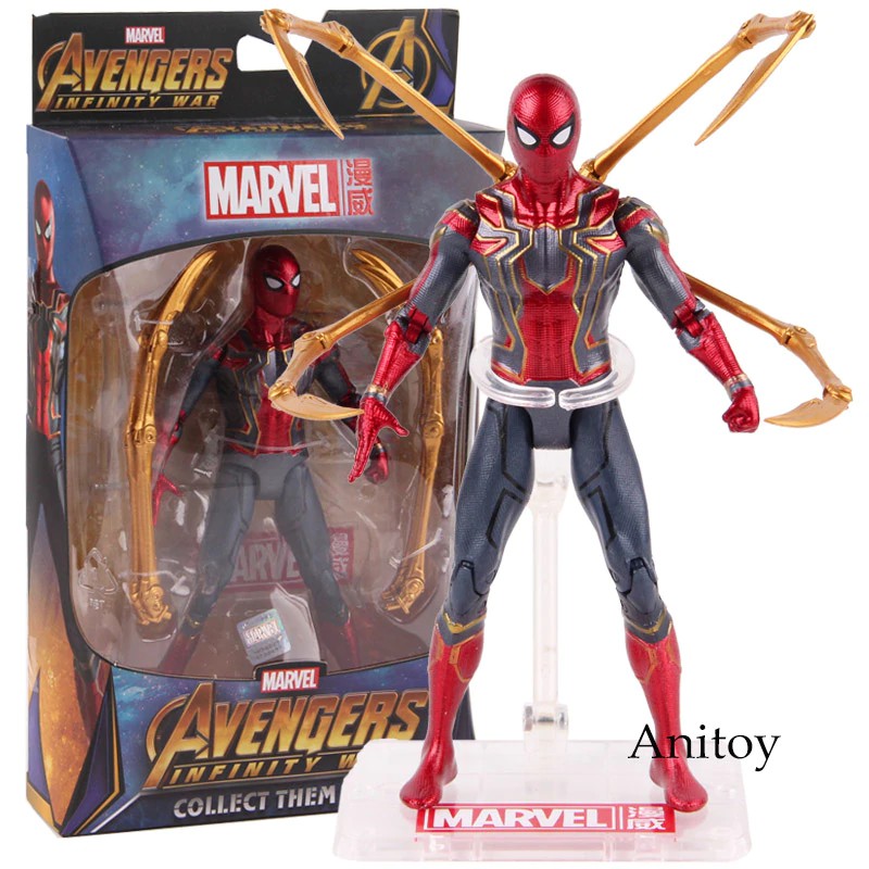 avengers infinity war spiderman hot toys