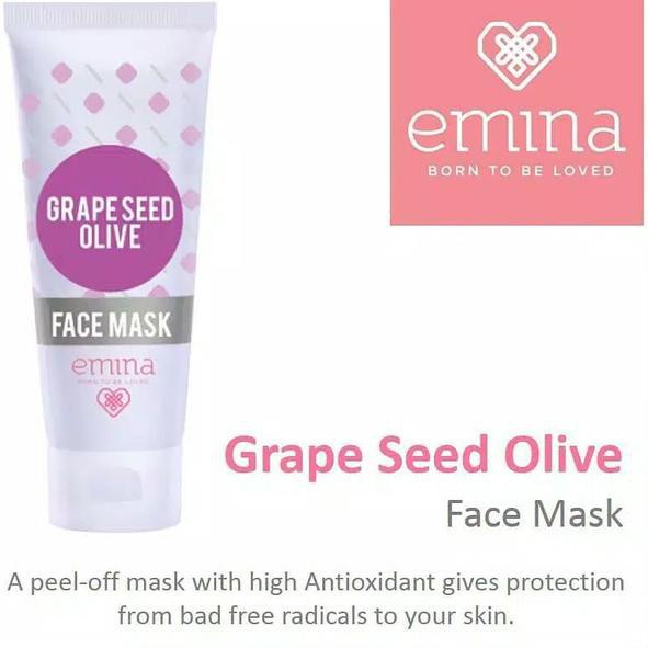 EMINA FACE MASK GRAPE SEED OIL 60ML ORIGINAL