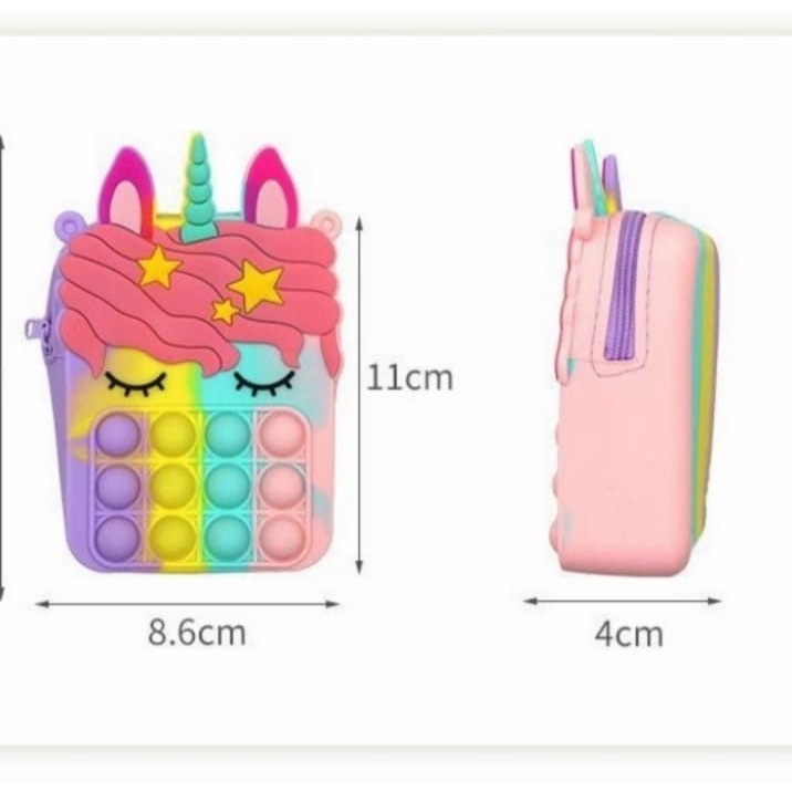 TAS SELEMPANG ANAK/SLING BAG POP ITS MINI/DOMPET MINI TAS LUCU SERBAGUNA