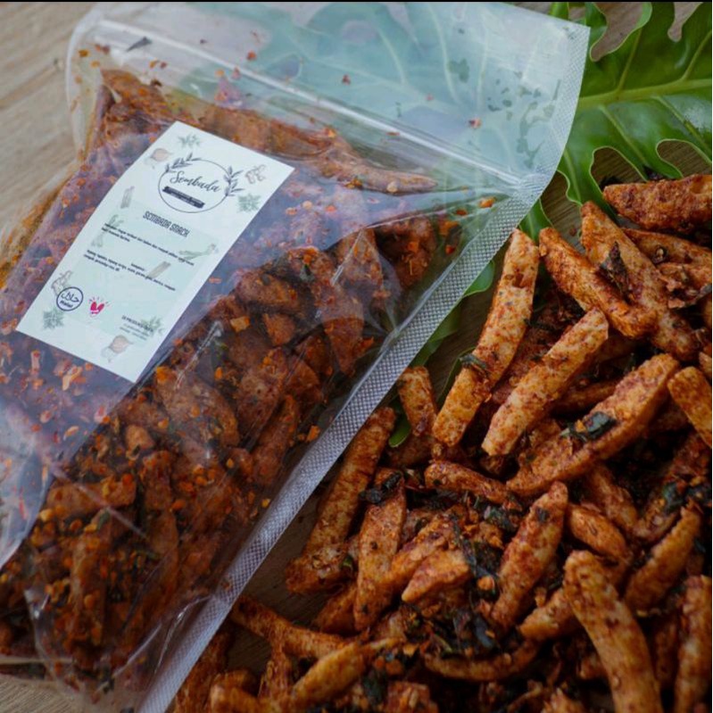 

(SEMBADA 1Kg) Basreng Stik ayam / ikan daun jeruk Kotak / Bakso Goreng / Baso