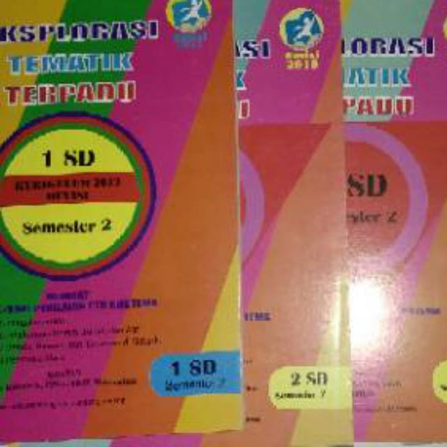 Eksplorasi Tematik Terpadu SD kelas 123456 semester 1 dan 2 / buku latihan soal ulangan SD